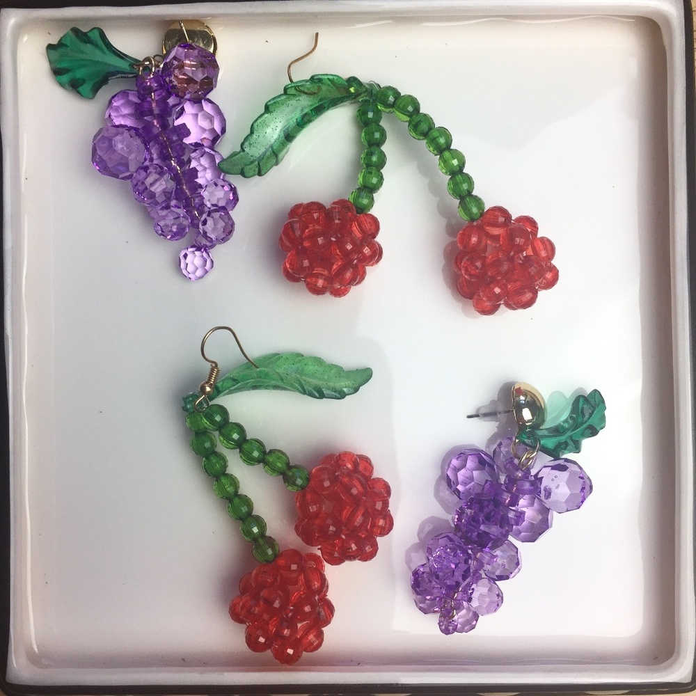 Fruit earring set